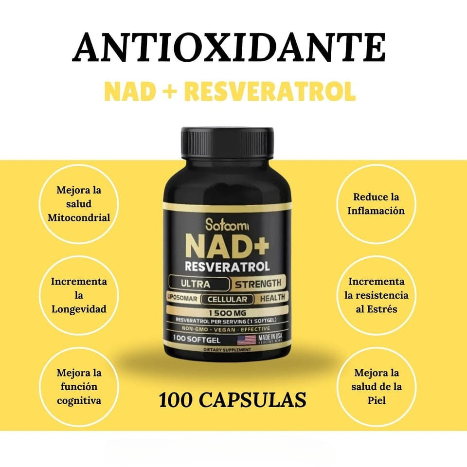 NAD + RESVERATROL BLACK