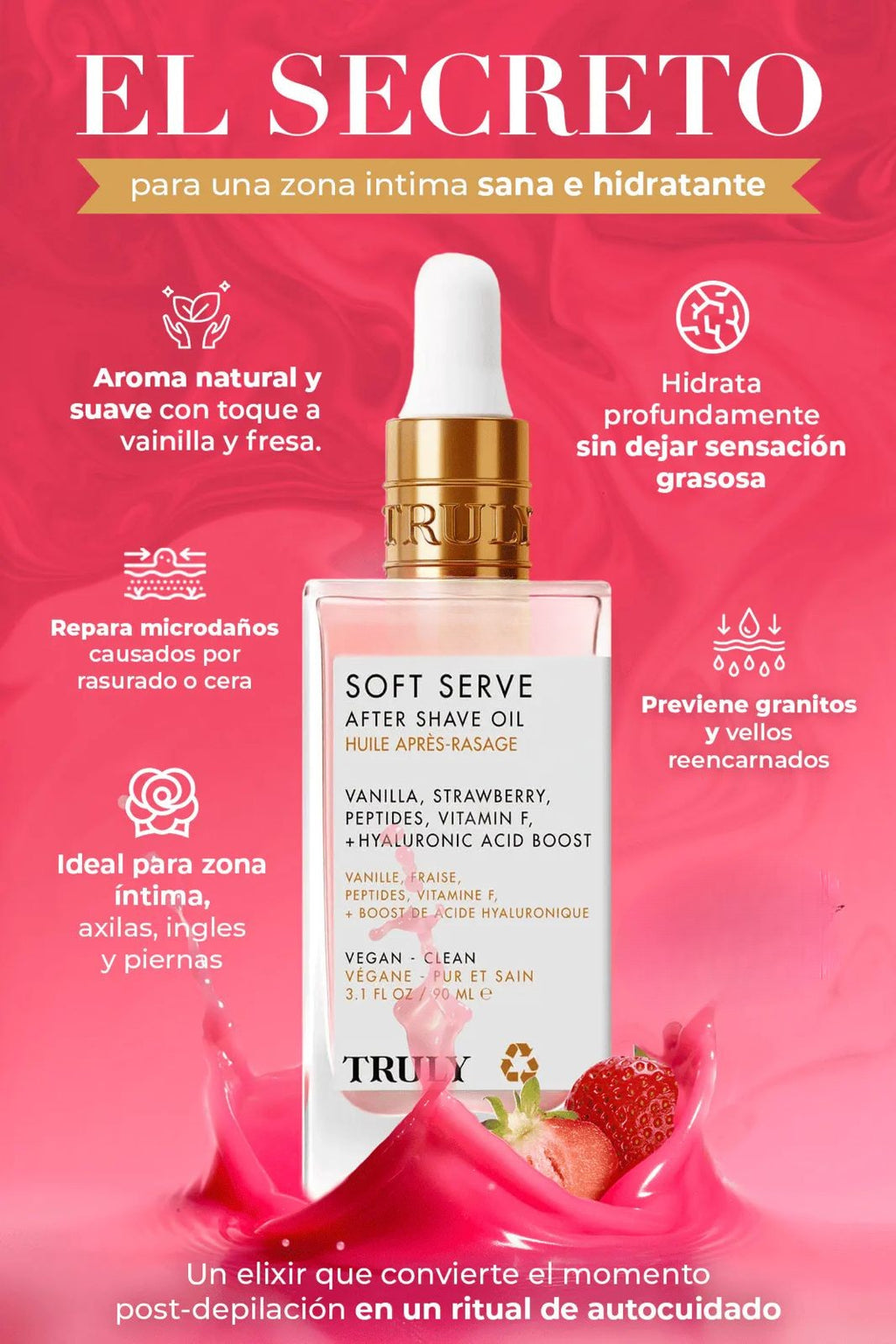 Dúo de Cuidado Femenino 🌸 URO probioticos + TRULY aceite intimo